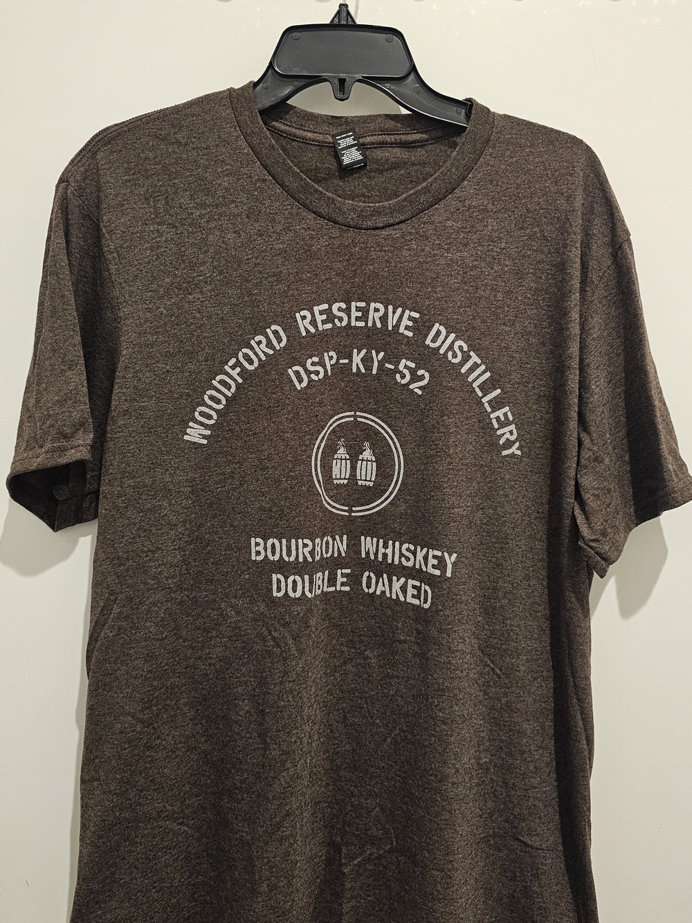 Heathered Brown Tee - 50% Cotton 50% Polyester